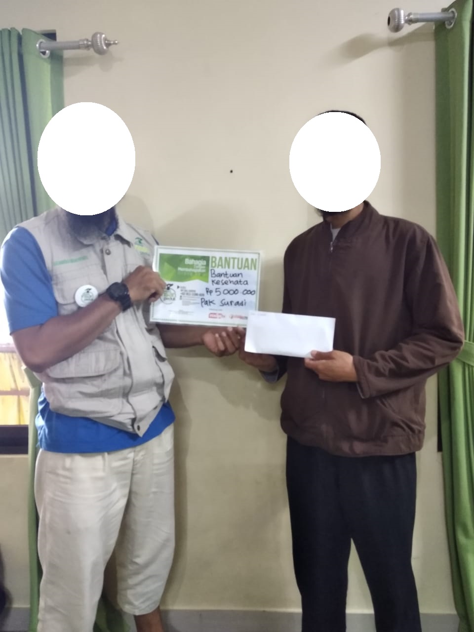 Bantuan SIP Ke-1425 Rp 5.000.000 – Solidaritas Insan Peduli